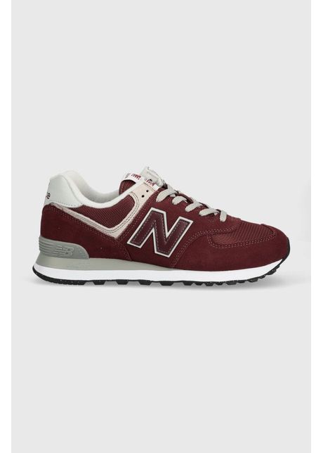 New balance sneakers ml574evm culoarea bordo ml574evm evm