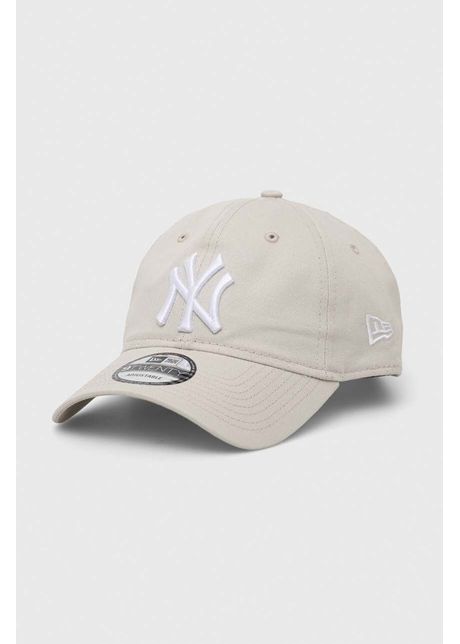 New era apc de baseball din bumbac culoarea gri cu model new york yankees