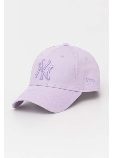 New era apc de baseball din bumbac culoarea violet cu imprimeu new york yankees