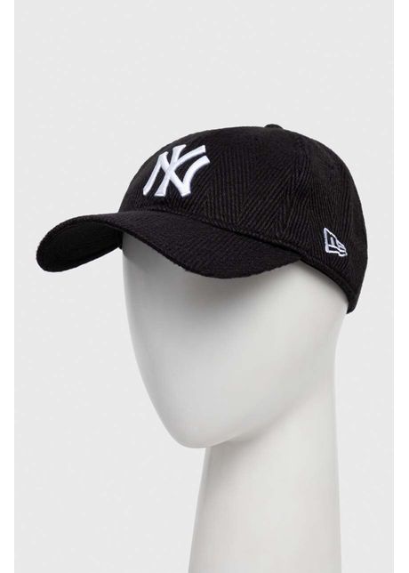New era apc din amestec de l n culoarea negru cu imprimeu new york yankees