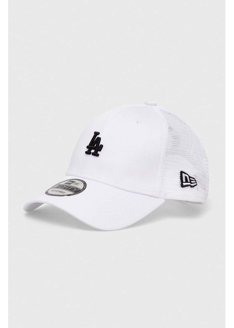 New era sapca culoarea alb cu imprimeu los angeles dodgers