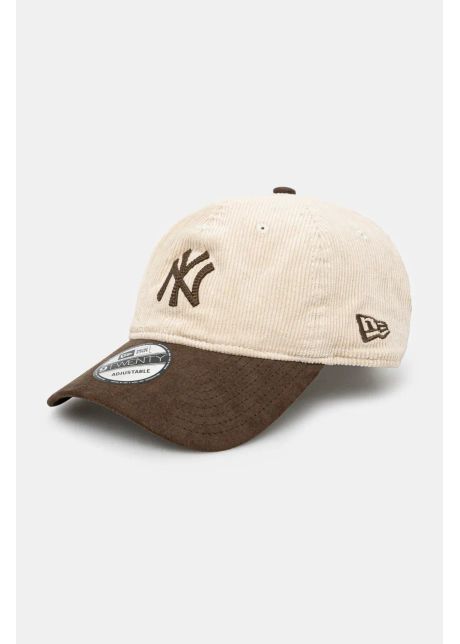 New era sapca culoarea bej neted 60595308