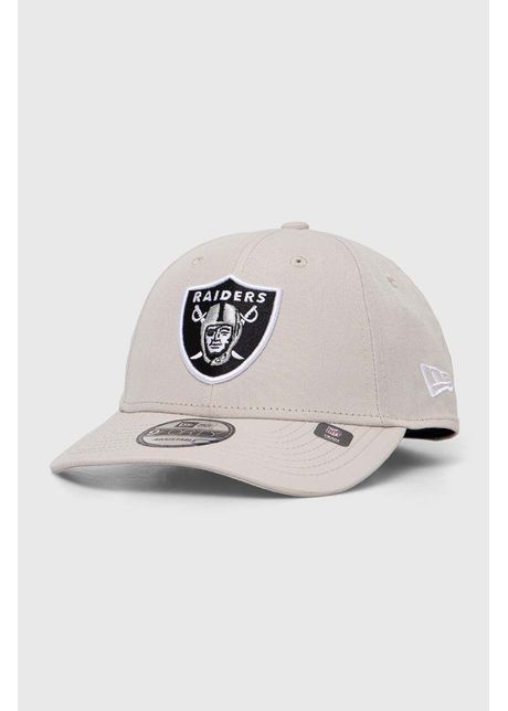 New era sapca culoarea gri cu imprimeu las vegas raiders