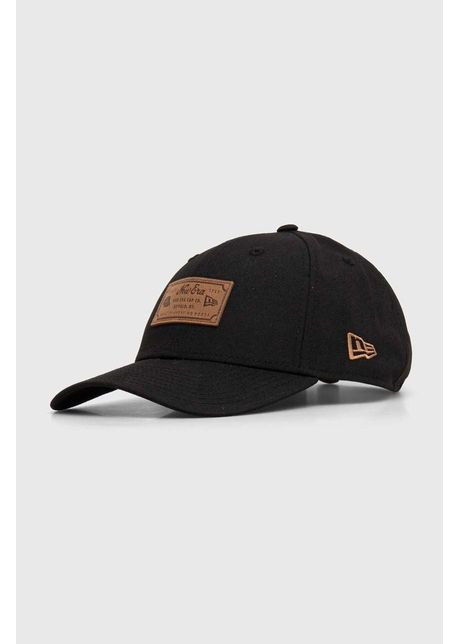 New era sapca culoarea negru cu imprimeu