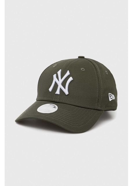 New era sapca culoarea verde cu imprimeu new york yankees