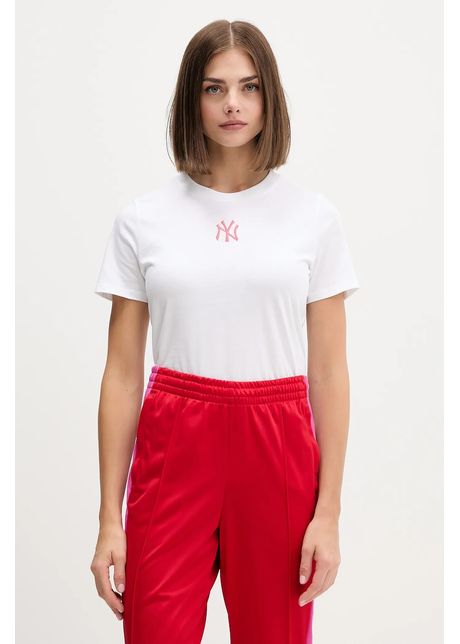 New Era tricou din bumbac culoarea alb, 60684403