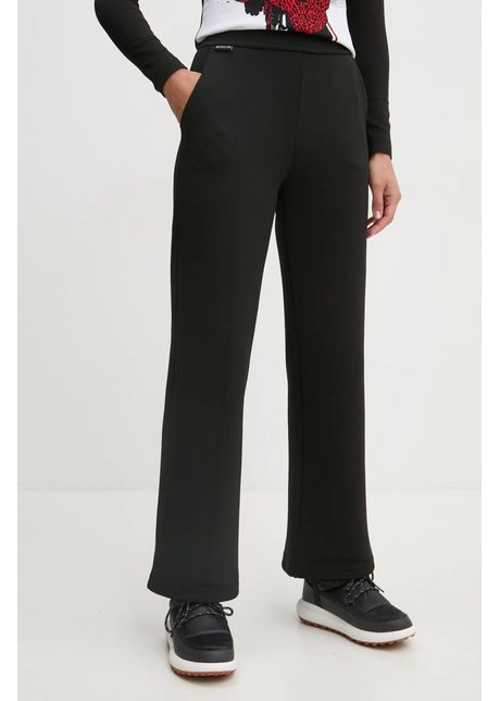 Newland pantaloni tempesta femei culoarea negru neted n46650 15