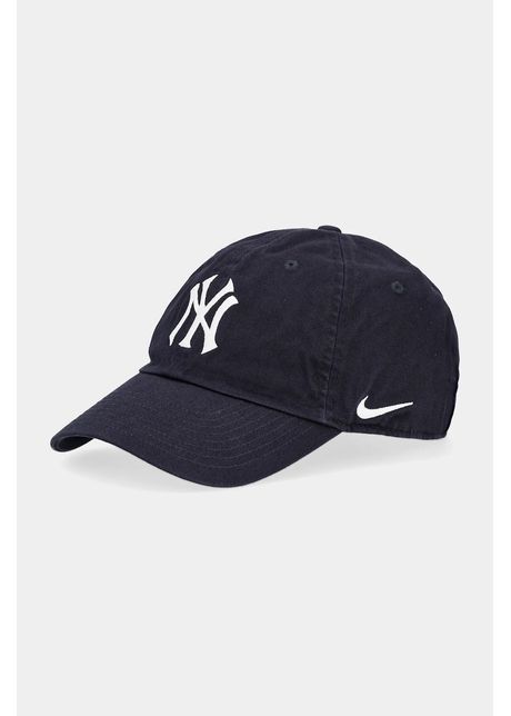 Nike apc de baseball din bumbac new york yankees culoarea bleumarin cu imprimeu nb01 4fa nk bek
