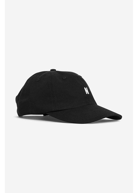Norse projects apc de baseball din bumbac culoarea negru uni n80 0001 9999 9999
