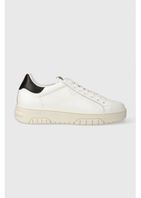 Off play sneakers din piele firenze culoarea alb firenze 1 white black