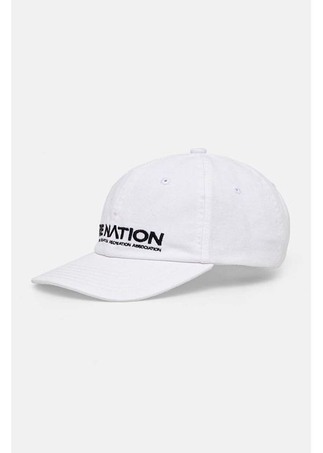 P e nation apc de baseball din bumbac homage cap culoarea alb cu imprimeu 243a417