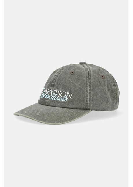 P e nation apc de baseball din bumbac new heritage culoarea verde cu imprimeu 252a113