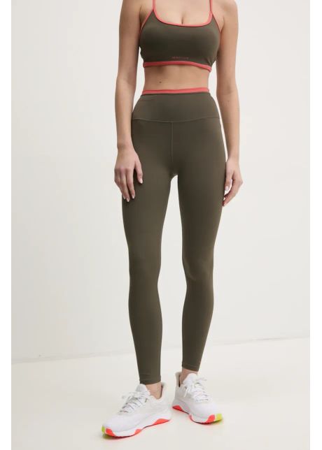 P e nation colanti vita femei culoarea verde neted 243g343
