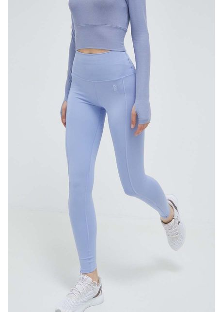 P e nation leggins de antrenament amplify culoarea violet neted