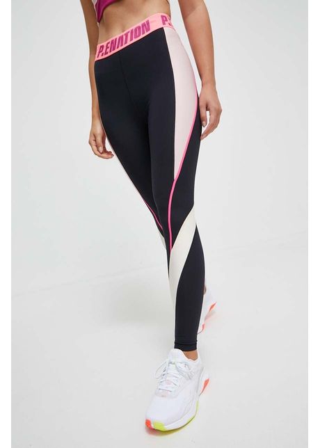 P e nation leggins de antrenament overland culoarea negru modelator