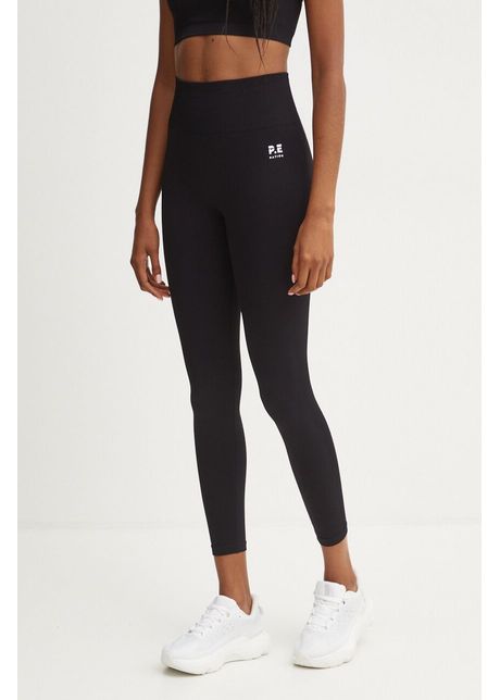 P e nation leggins de antrenament restore seamless culoarea negru neted 243g295