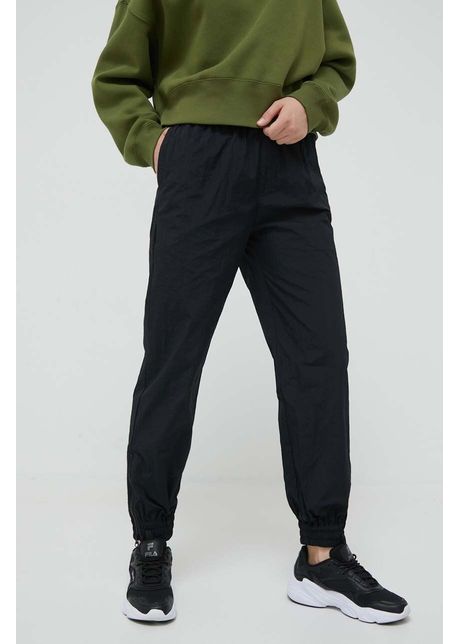 P e nation pantaloni de trening culoarea negru neted