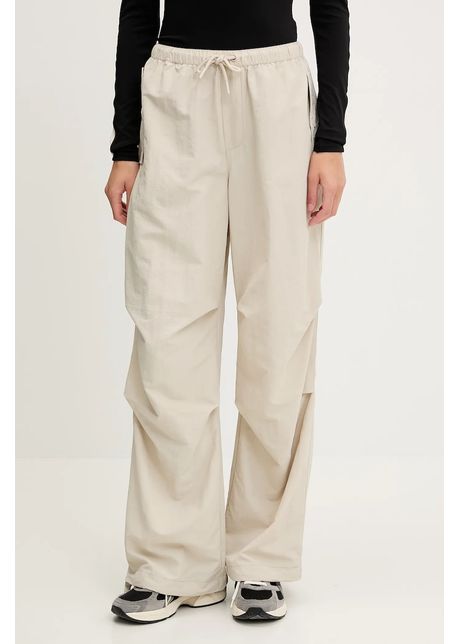 P e nation pantaloni de trening discovery culoarea bej uni 252p058