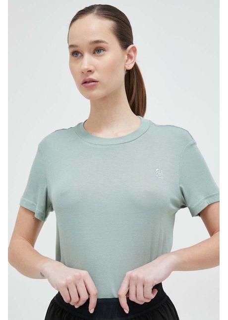 P e nation tricou femei culoarea verde