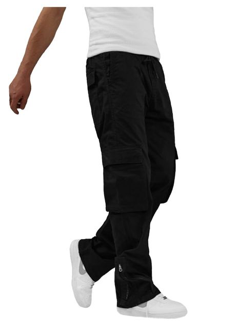 Pantaloni cargo relaxed barbati o g3016