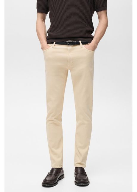 Pantaloni chino din amestec de bumbac