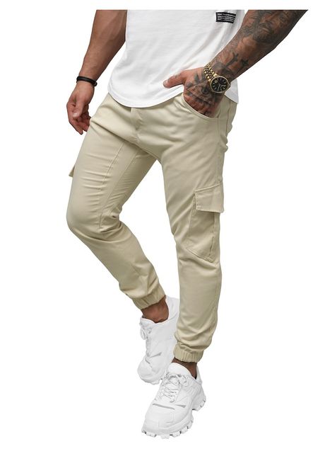 Pantaloni chino jogger pentru barbati a 404