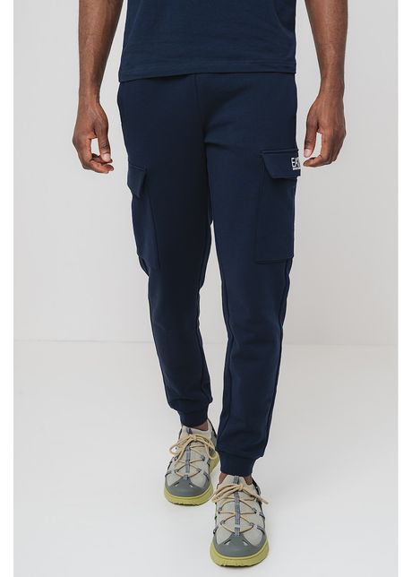 Pantaloni de trening cargo cu logo
