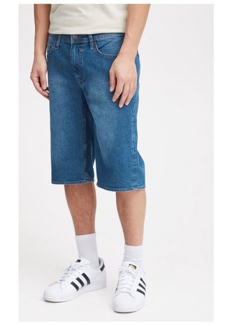 Pantaloni scurti barbati 540135 albastru bumbac