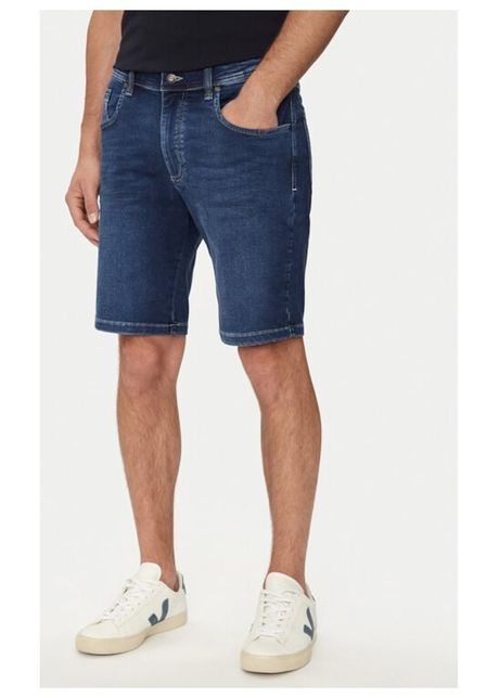 Pantaloni scurti barbati 758066 bleumarin bumbac