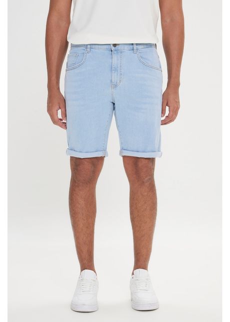 Pantaloni scurti de denim cu 5 buzunare