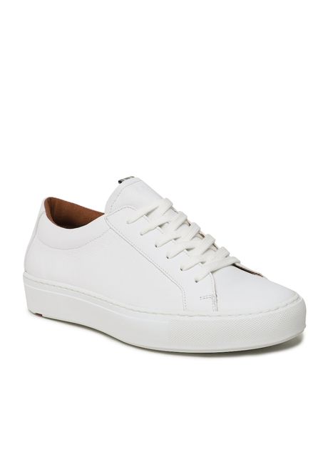 Pantofi barbati 302043248 piele naturala alb