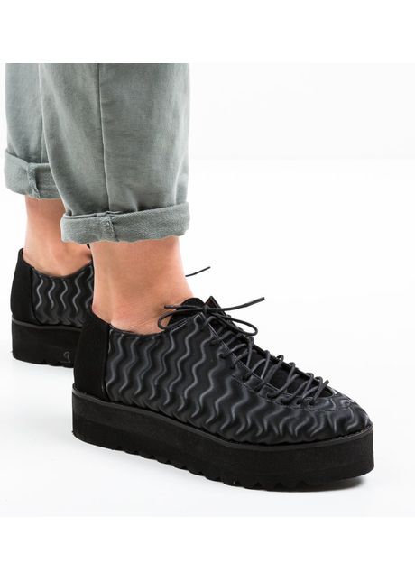 Pantofi casual asco negri