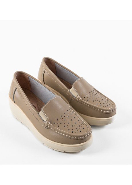 Pantofi casual atic bej