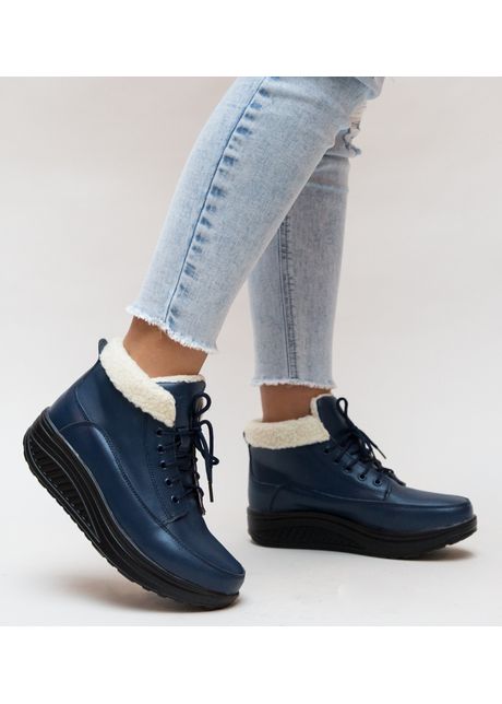 Pantofi casual blind bleu 2