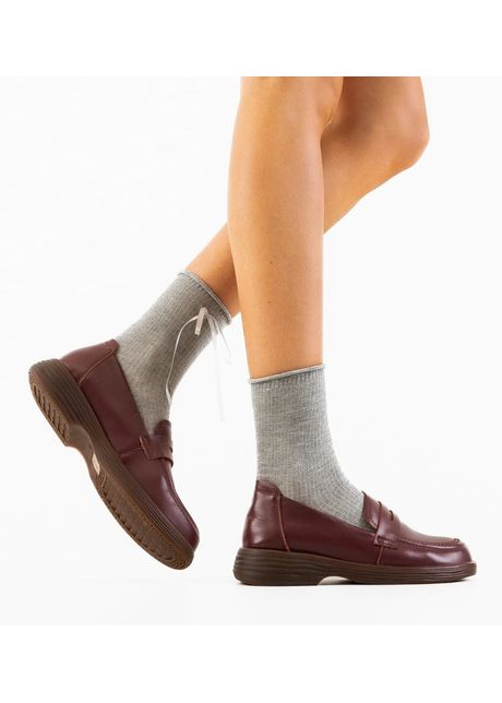 Pantofi casual byertes grena