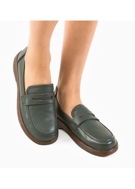Pantofi casual byertes verzi