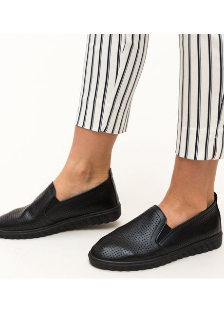 Pantofi casual colivi negri