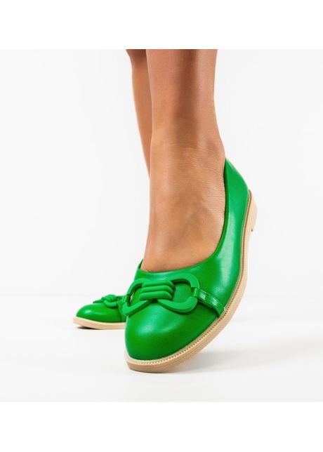 Pantofi casual dama valce verzi