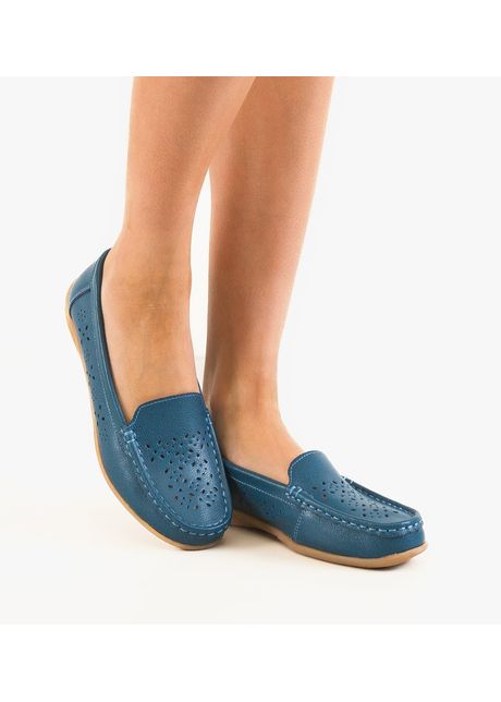 Pantofi casual debar albastri 3