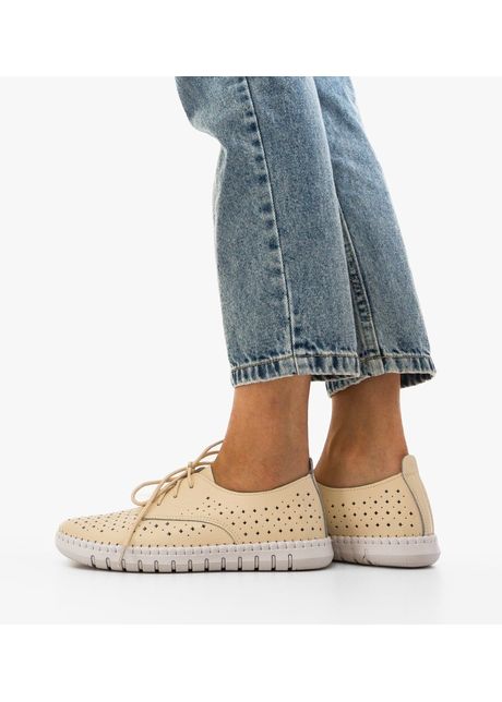 Pantofi casual hilio bej 3