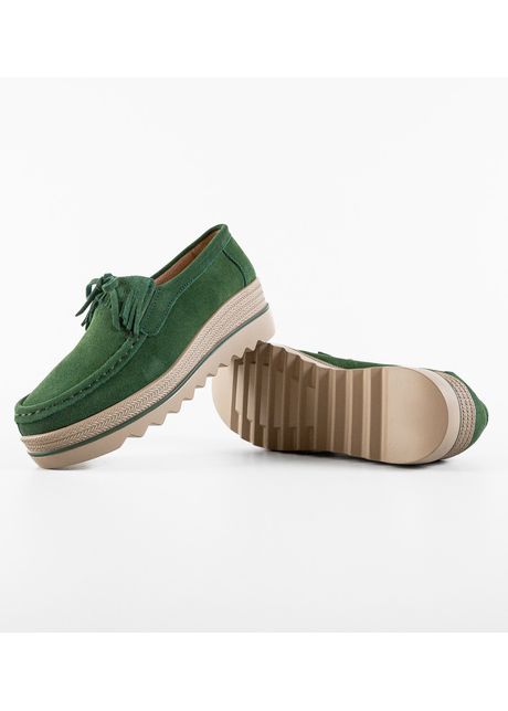 Pantofi casual hipok verzi