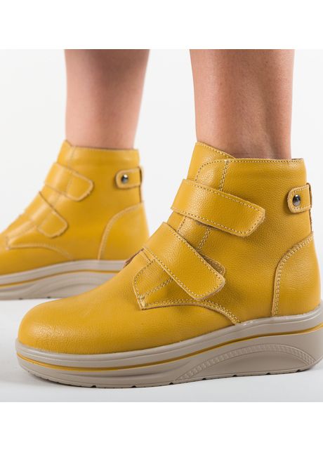 Pantofi casual jabal galbeni