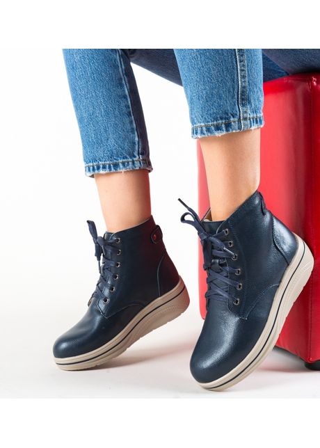 Pantofi casual lakiob bleumarin