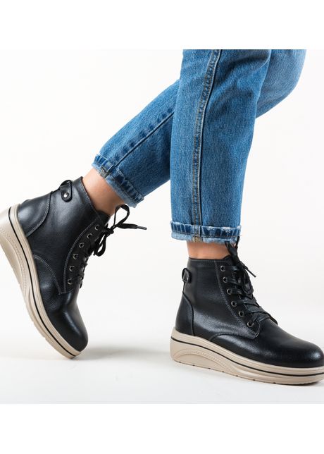 Pantofi casual lakiob negri