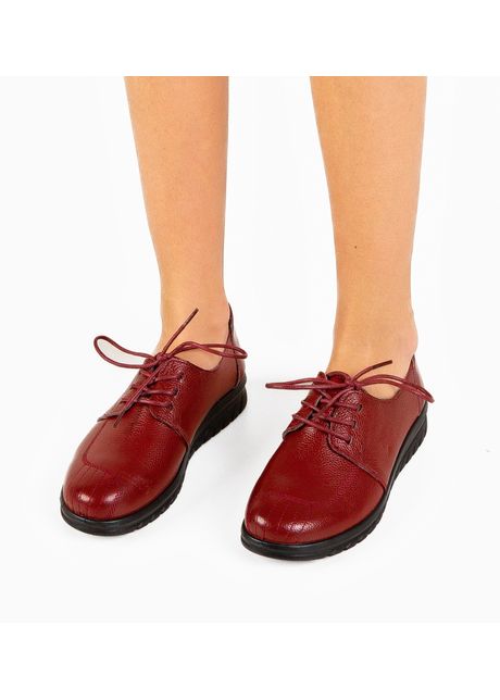Pantofi casual leonates grena