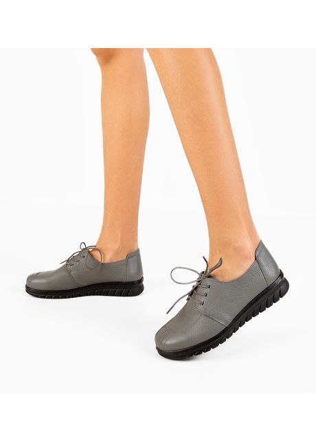 Pantofi casual leonates gri