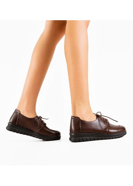 Pantofi casual leonates maro