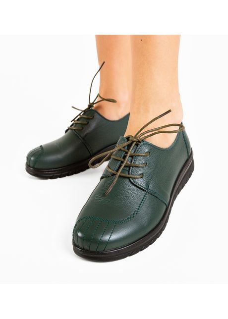 Pantofi casual leonates verzi