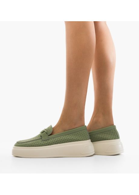 Pantofi casual lezzer verzi