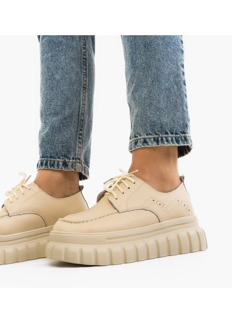 Pantofi casual loprem bej